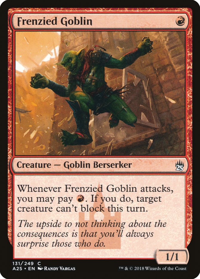 Frenzied Goblin [Masters 25] | Nerdhalla Games