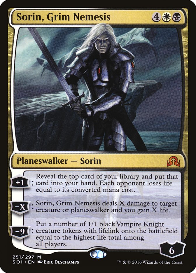 Sorin, Grim Nemesis [Shadows over Innistrad] | Nerdhalla Games