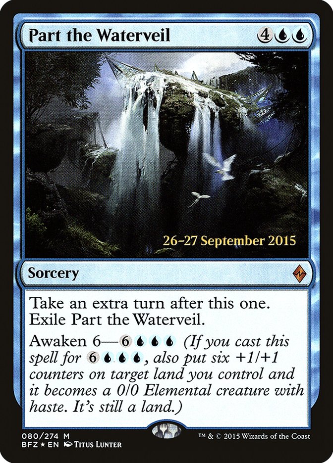 Part the Waterveil  [Battle for Zendikar Prerelease Promos] | Nerdhalla Games