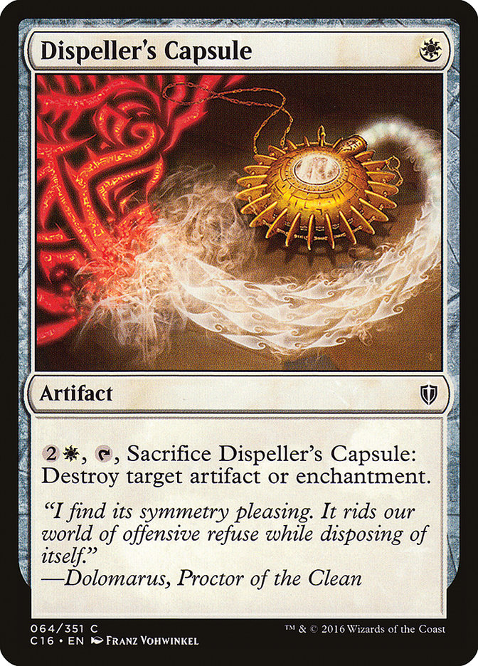 Dispeller's Capsule [Commander 2016] | Nerdhalla Games