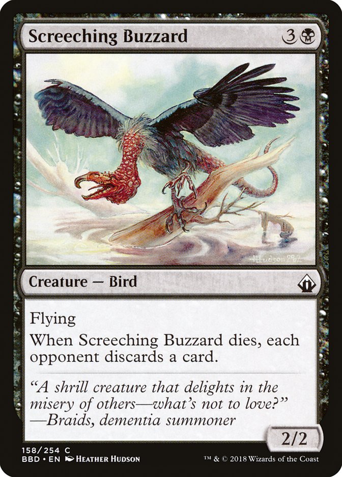 Screeching Buzzard [Battlebond] | Nerdhalla Games