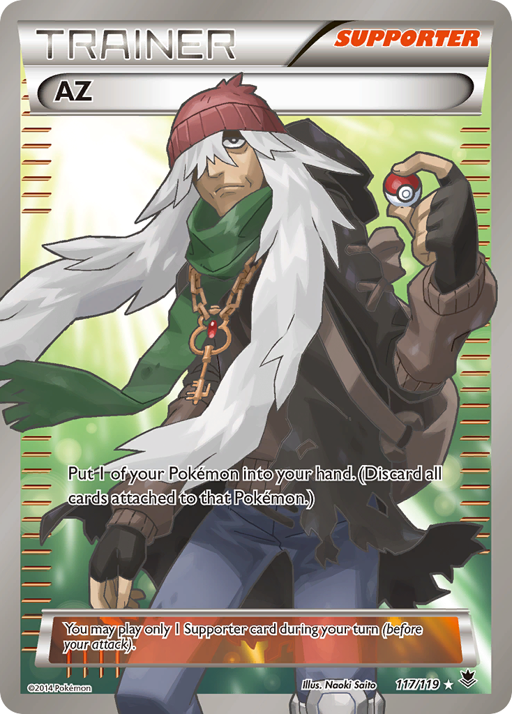 AZ (117/119) [XY: Phantom Forces] | Nerdhalla Games