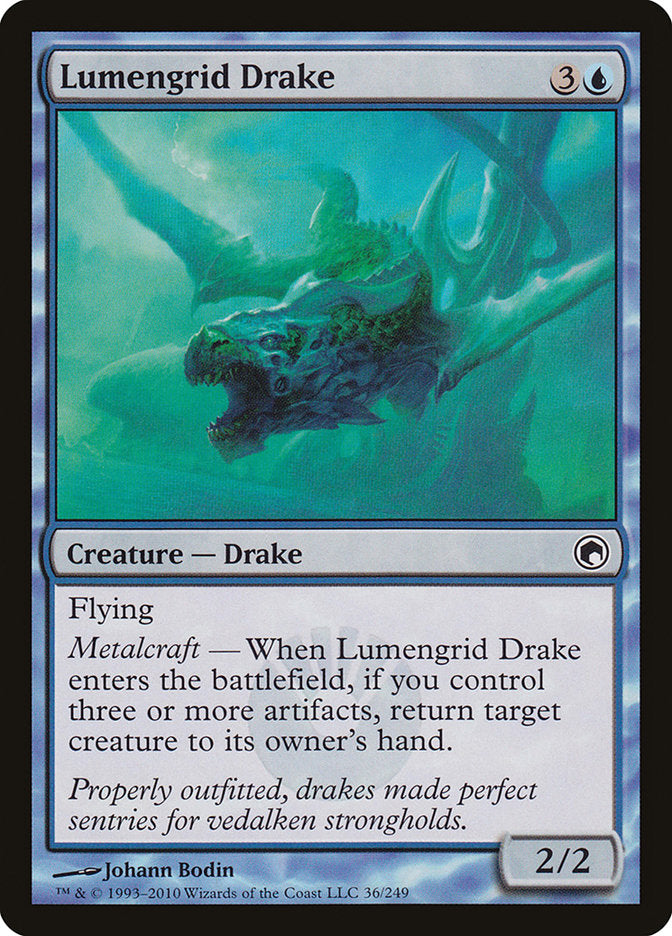 Lumengrid Drake [Scars of Mirrodin] | Nerdhalla Games