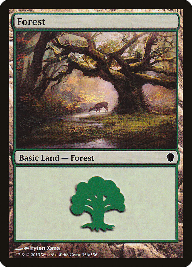 Forest (356) [Commander 2013] | Nerdhalla Games