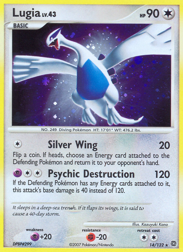 Lugia (14/132) [Diamond & Pearl: Secret Wonders] | Nerdhalla Games