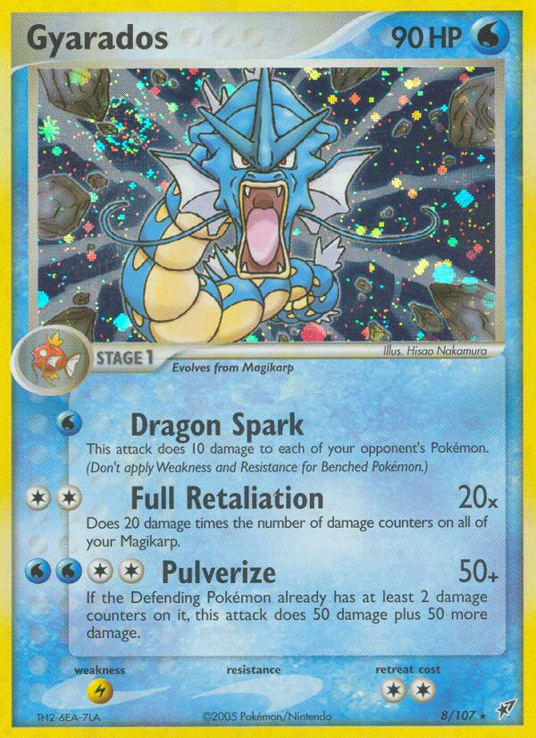 Gyarados (8/107) [EX: Deoxys] | Nerdhalla Games