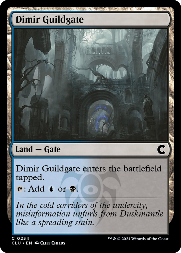 Dimir Guildgate [Ravnica: Clue Edition] | Nerdhalla Games