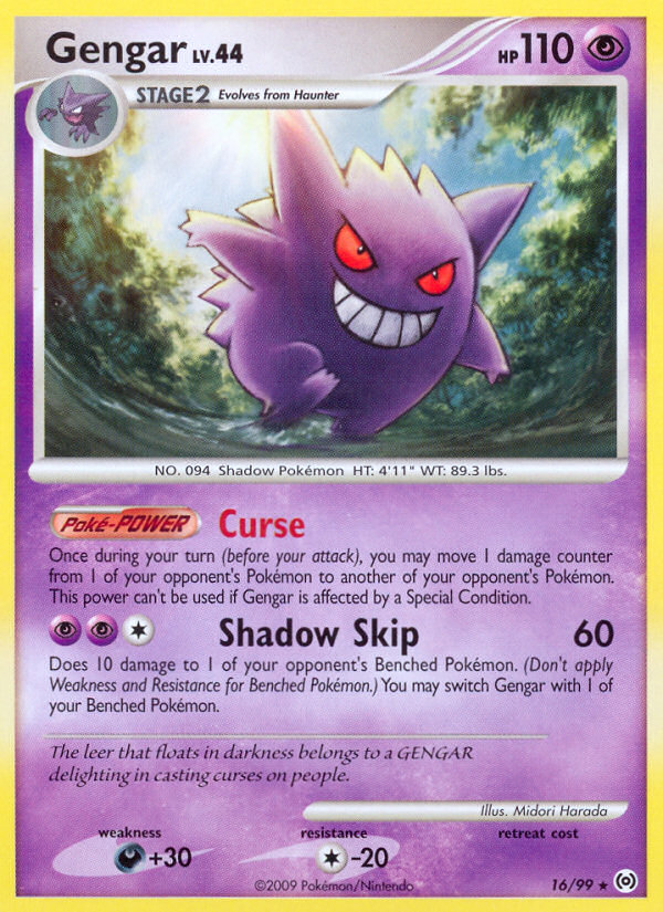 Gengar (16/99) [Platinum: Arceus] | Nerdhalla Games