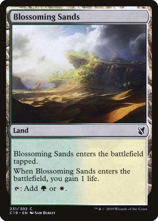 Blossoming Sands [Commander 2019] | Nerdhalla Games