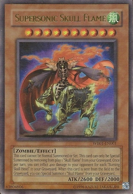 Supersonic Skull Flame [WB01-EN001] Super Rare | Nerdhalla Games