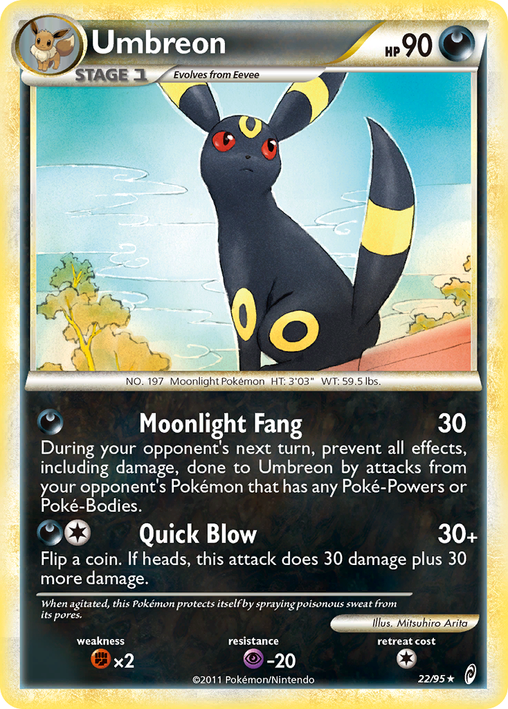 Umbreon (22/95) [HeartGold & SoulSilver: Call of Legends] | Nerdhalla Games