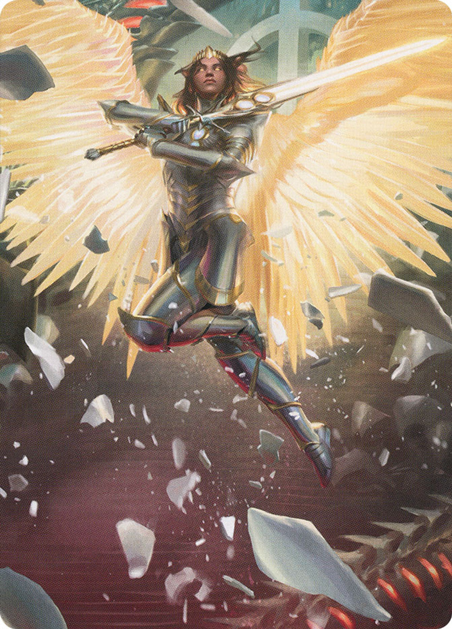 Archangel Elspeth Art Card [March of the Machine Art Series] | Nerdhalla Games