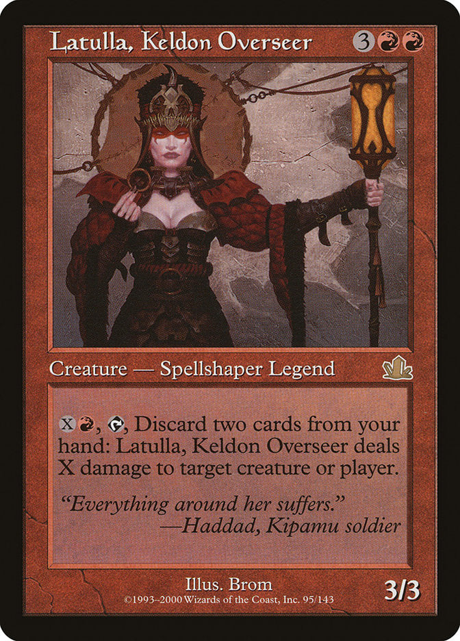 Latulla, Keldon Overseer [Prophecy] | Nerdhalla Games