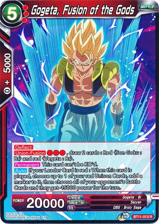 Gogeta, Fusion of the Gods [BT11-013] | Nerdhalla Games