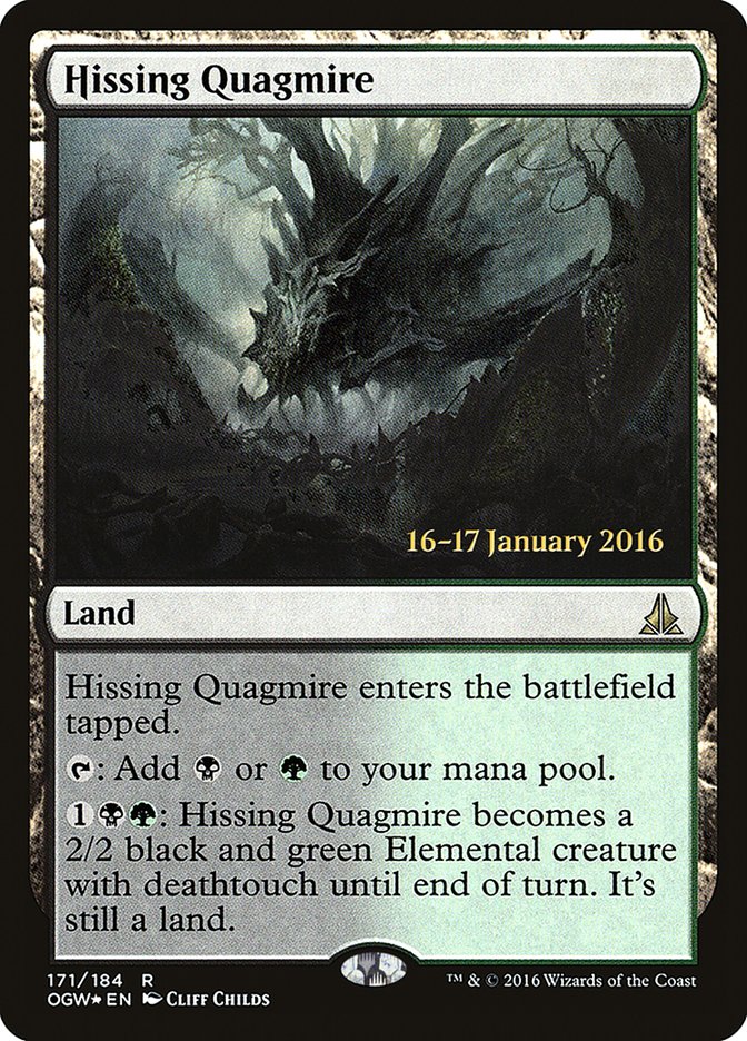 Hissing Quagmire [Oath of the Gatewatch Prerelease Promos] | Nerdhalla Games