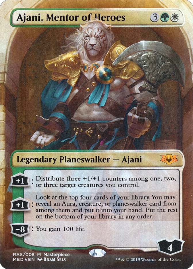 Ajani, Mentor of Heroes [Mythic Edition] | Nerdhalla Games