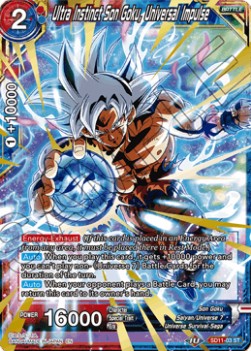 Ultra Instinct Son Goku, Universal Impulse (Starter Deck - Instinct Surpassed) (SD11-03) [Universal Onslaught] | Nerdhalla Games