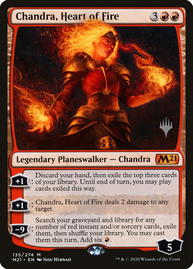 Chandra, Heart of Fire (Promo Pack) [Core Set 2021 Promos] | Nerdhalla Games