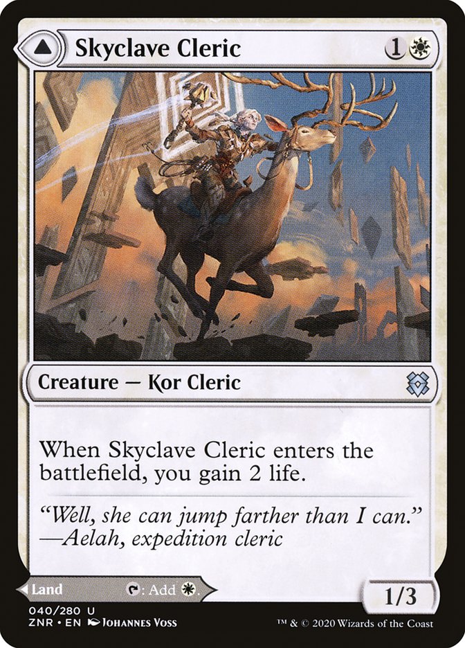 Skyclave Cleric // Skyclave Basilica [Zendikar Rising] | Nerdhalla Games