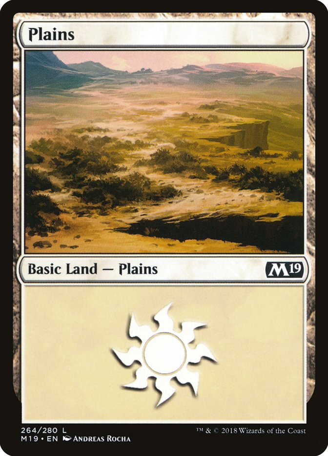 Plains (264) [Core Set 2019] | Nerdhalla Games