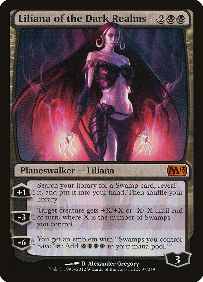 Liliana of the Dark Realms [Magic 2013] | Nerdhalla Games