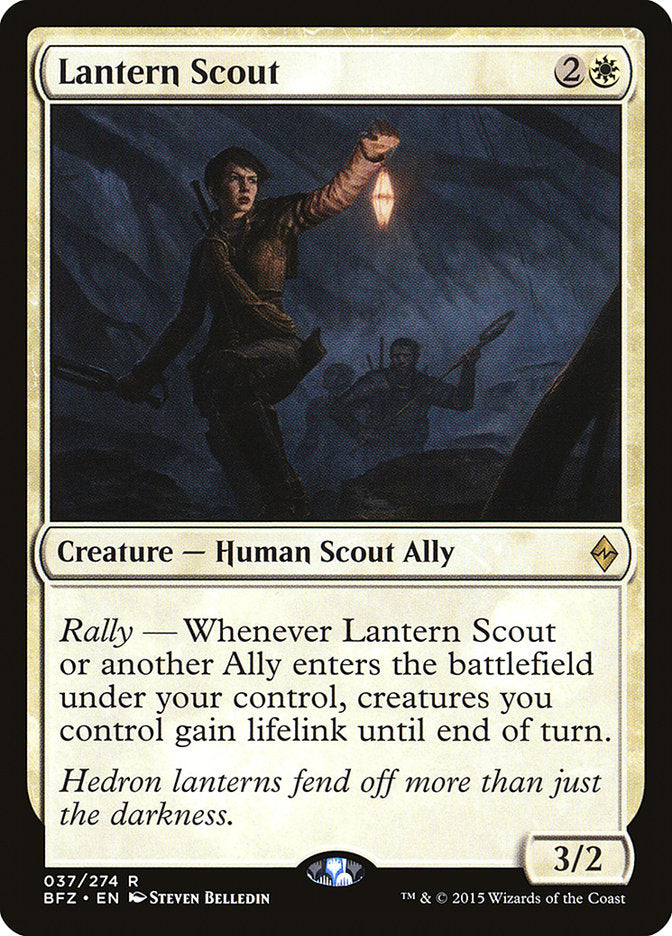 Lantern Scout [Battle for Zendikar] | Nerdhalla Games