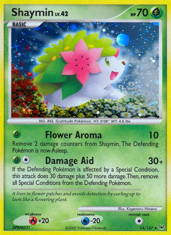 Shaymin (14/127) [Platinum: Base Set] | Nerdhalla Games