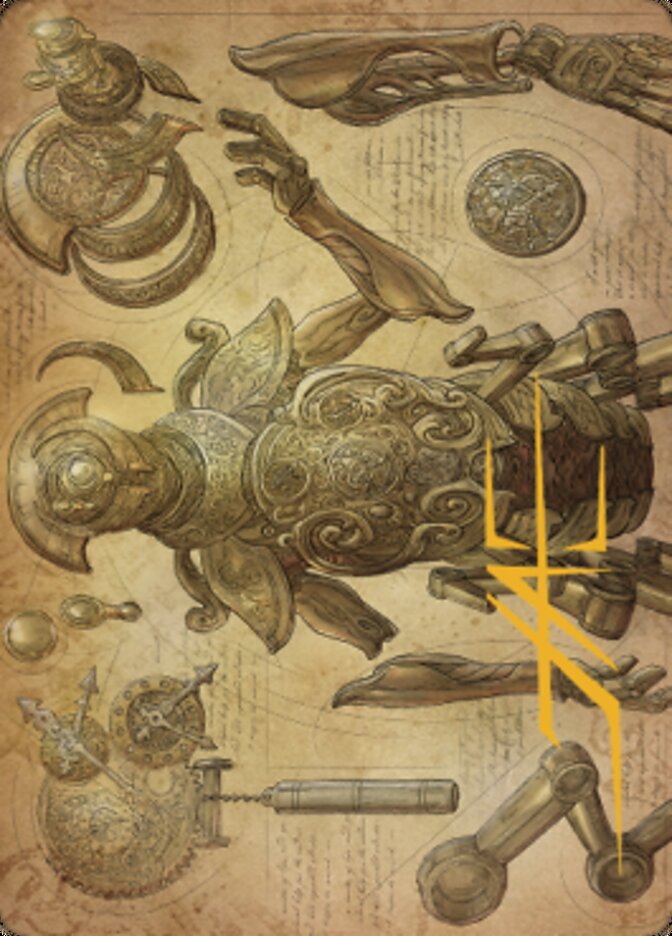 Foundry Inspector Art Card (Gold-Stamped Signature) [The Brothers' War Art Series] | Nerdhalla Games