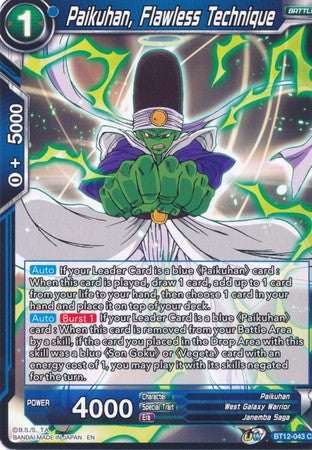 Paikuhan, Flawless Technique [BT12-043] | Nerdhalla Games