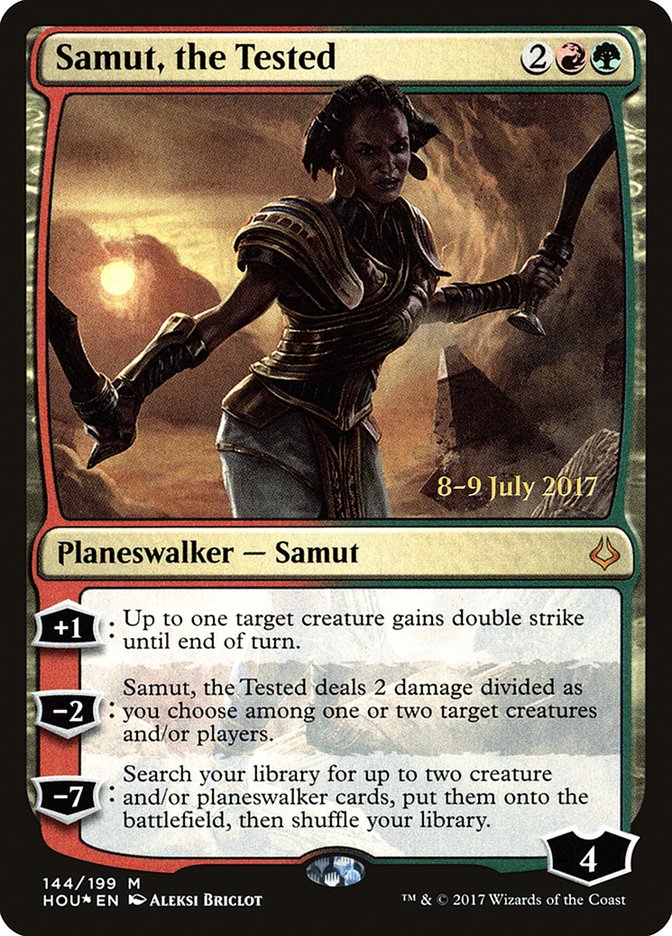 Samut, the Tested  [Hour of Devastation Prerelease Promos] | Nerdhalla Games