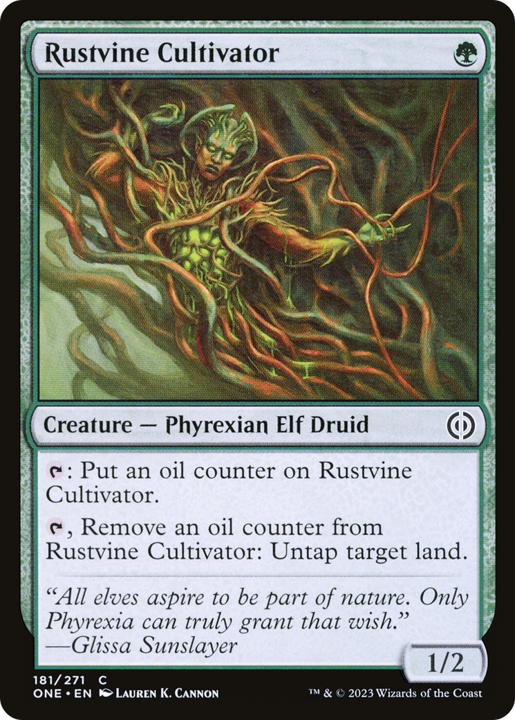 Rustvine Cultivator [Phyrexia: All Will Be One] | Nerdhalla Games