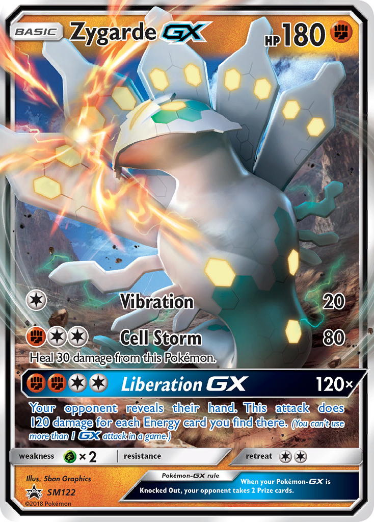 Zygarde GX (SM122) [Sun & Moon: Black Star Promos] | Nerdhalla Games