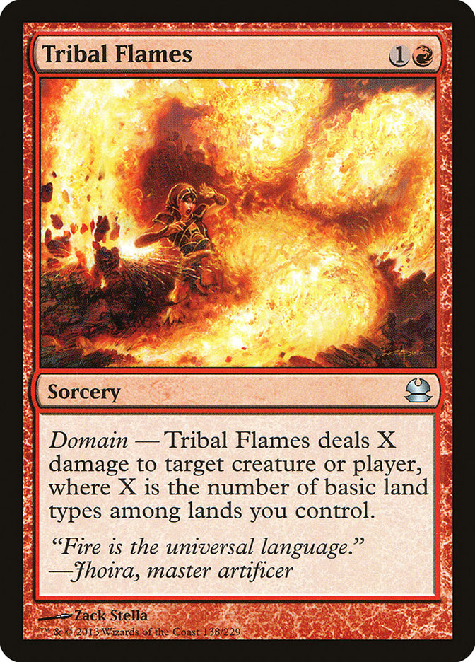 Tribal Flames [Modern Masters] | Nerdhalla Games