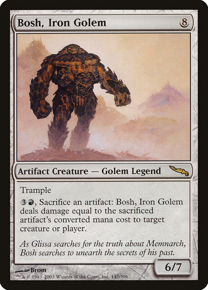 Bosh, Iron Golem [Mirrodin] | Nerdhalla Games