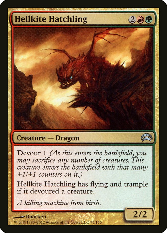 Hellkite Hatchling [Planechase 2012] | Nerdhalla Games