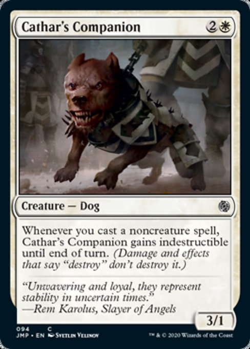 Cathar's Companion [Jumpstart] | Nerdhalla Games