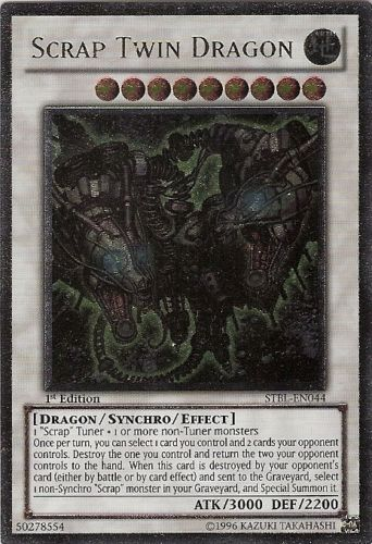 Scrap Twin Dragon [STBL-EN044] Ultimate Rare | Nerdhalla Games