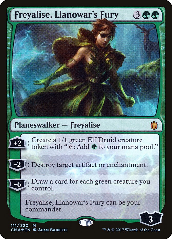 Freyalise, Llanowar's Fury [Commander Anthology] | Nerdhalla Games