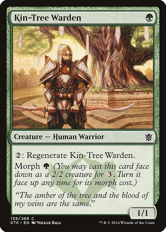 Kin-Tree Warden [Khans of Tarkir] | Nerdhalla Games