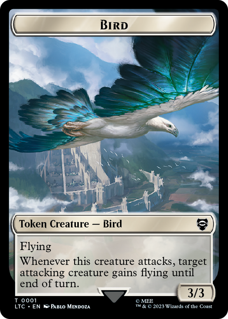 Bird // Goat Token [The Lord of the Rings: Tales of Middle-Earth Commander Tokens] | Nerdhalla Games