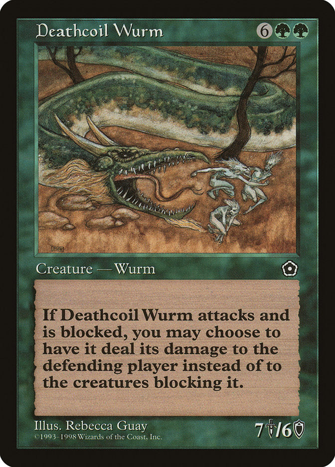 Deathcoil Wurm [Portal Second Age] | Nerdhalla Games