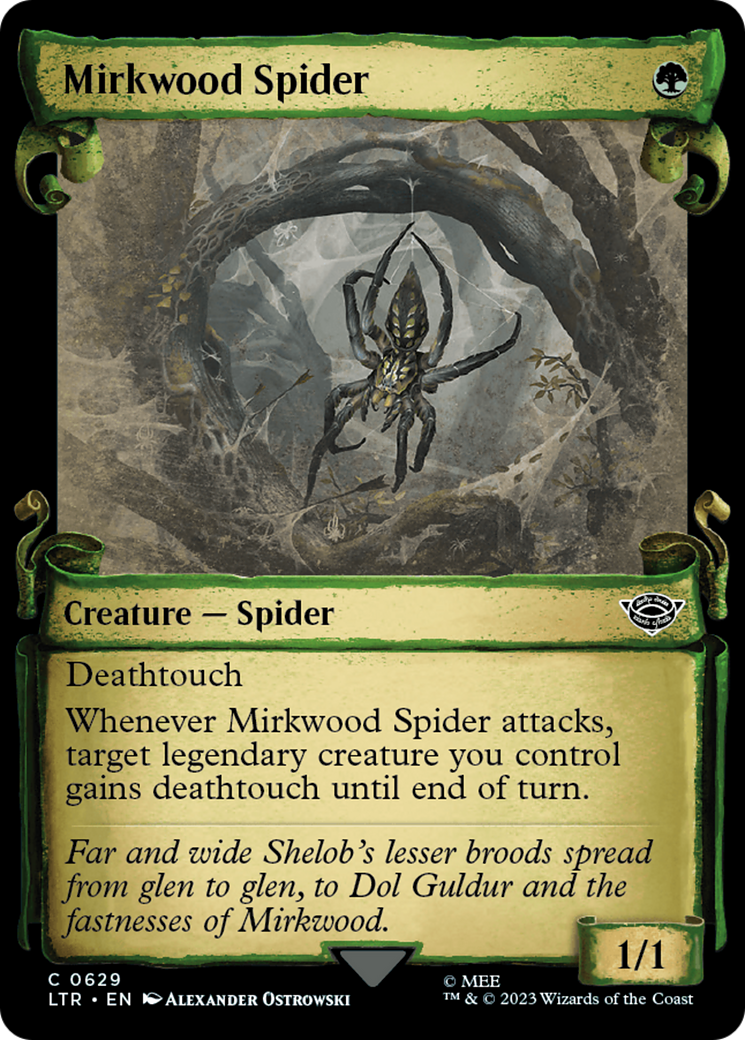 Mirkwood Spider [The Lord of the Rings: Tales of Middle-Earth Showcase Scrolls] | Nerdhalla Games