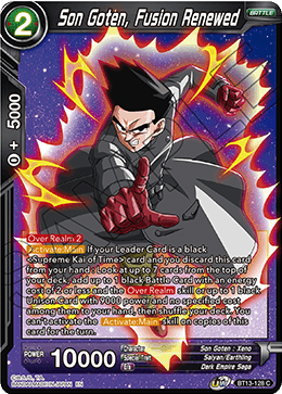 Son Goten, Fusion Renewed (Common) [BT13-128] | Nerdhalla Games