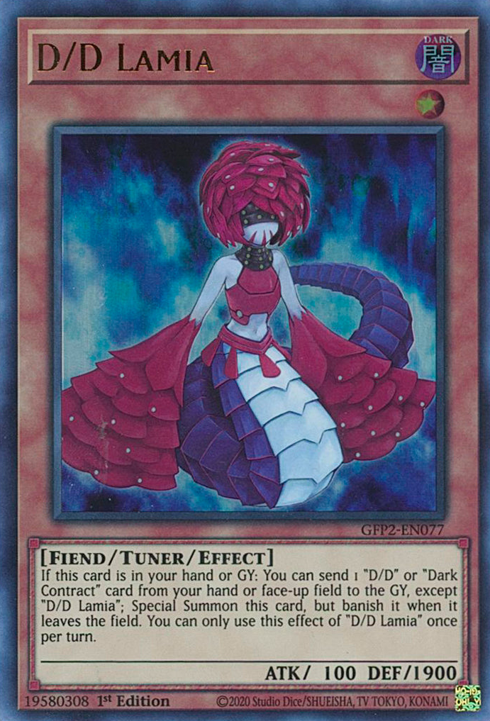 D/D Lamia [GFP2-EN077] Ultra Rare | Nerdhalla Games