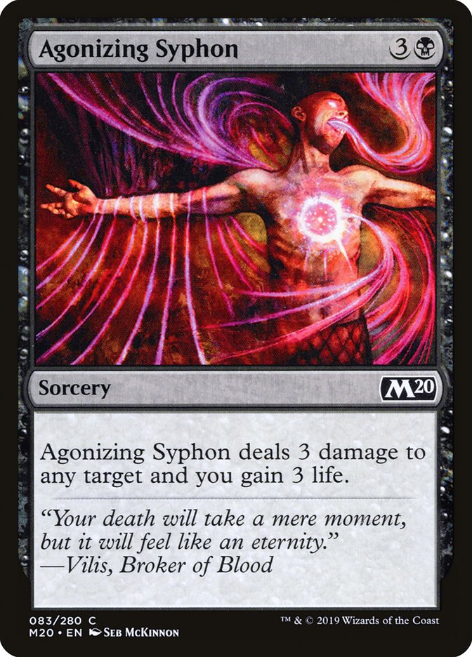 Agonizing Syphon [Core Set 2020] | Nerdhalla Games