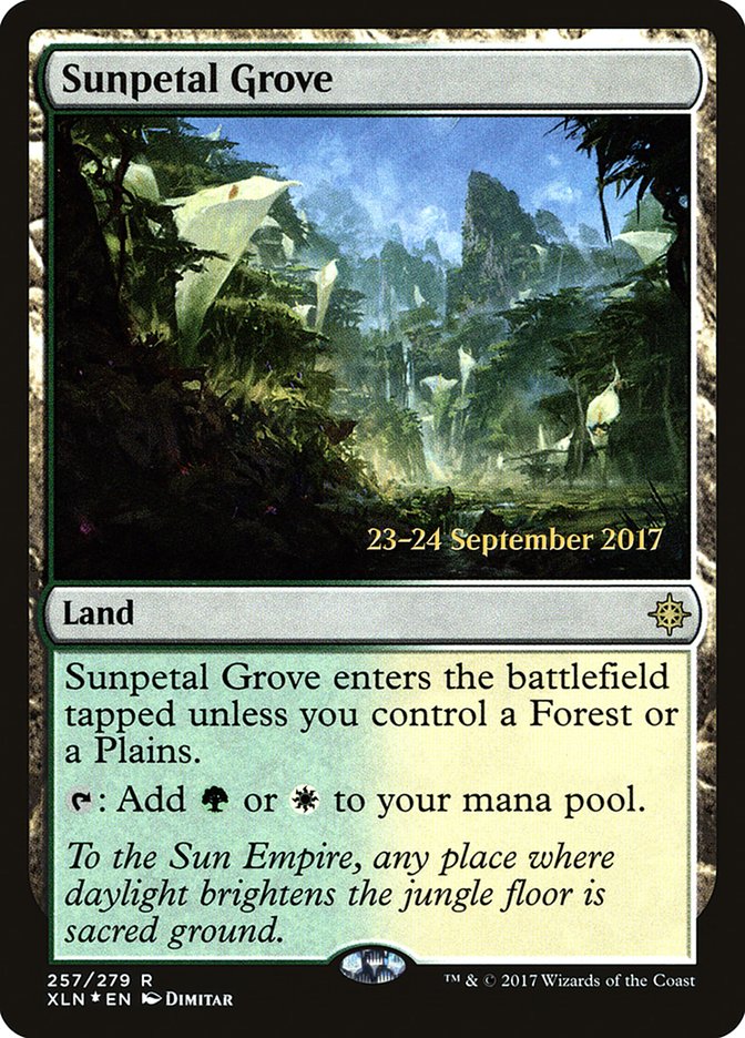 Sunpetal Grove  [Ixalan Prerelease Promos] | Nerdhalla Games