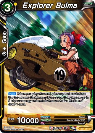 Explorer Bulma [BT4-093] | Nerdhalla Games