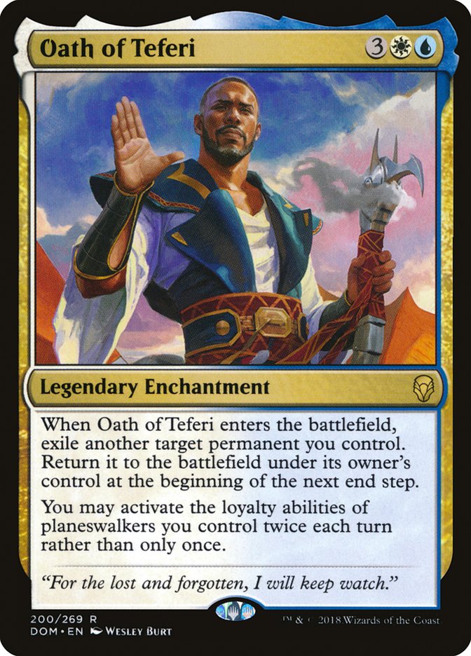 Oath of Teferi [Dominaria] | Nerdhalla Games