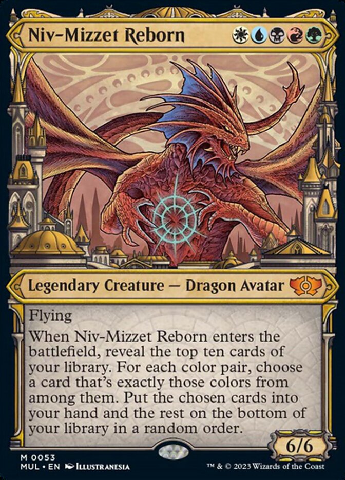 Niv-Mizzet Reborn [Multiverse Legends] | Nerdhalla Games