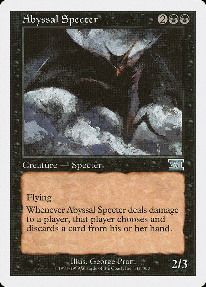 Abyssal Specter [Classic Sixth Edition] | Nerdhalla Games